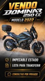Bajaj Dominar 250 CC Naked con baúl — Impecable